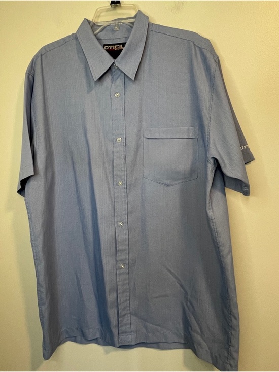 O'Neill Other - O'Neill Light Blue Short Sleeve Button-Down Shirt with Chest Pocket